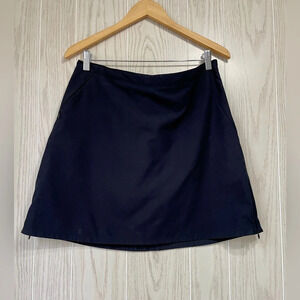 Patagonia Duway Skort Skirt Women's Size 8 Black Pockets Zipper Athletic Sport